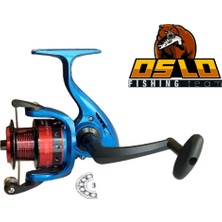 Oslo 3000 Metal Başlıklı 3 Bilyeli Model 13 Spin Olta Makinası