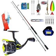 Okuma Fın Chaser X FNX-40 Oslo Big Bass 270cm 15-40gr Turna Spin Olta Takımı Seti