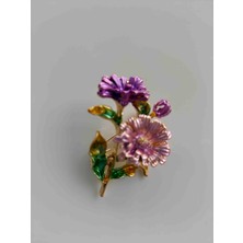 Makmery Çiçek Broş