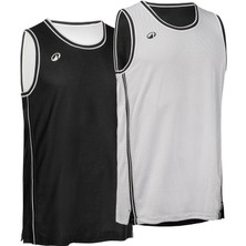 Kipsta Yetişkin Basketbol Forması - Siyah/Beyaz - TKR-500