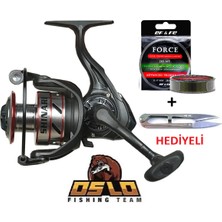 Oslo Shınarı Avalon 4000 2+1 Bilye Misina Sarılı Spin Olta Makinesi