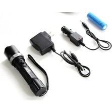 Esranın Dünyası Ieg™ Polis El Feneri: Zoomlu + Sellektörlü + Şarjlı El Feneri (500 Metre) RSPRP34-ESRDNS