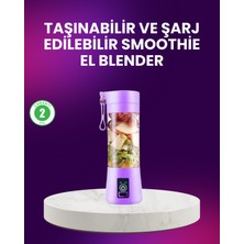 Özbience Işte 75 Karakteri Aşmayan, Marka Içermeyen ve Olumsuzluk Içermeyen Ürün Başlığı:taşınabilir 380ML Şarjlı Spor Shake Blender, Pratik ve Hafif Tasarım