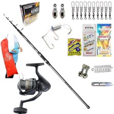 420CM 100-200GR Alaris Okuma Rv-55 Revenger Profesyonel Surf Kıyı Olta Takımı Seti