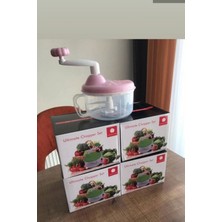 Özbience Pembe El Blender Doğrayıcı Seti – Hızlı ve Kolay Kullanım