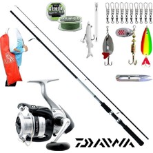 Sweepfire 240CM 20-40GR Daiwa Strikeforce 2500-B Turna Spin Olta Takımı Seti
