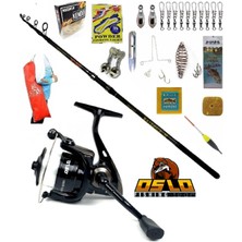 Oslo Elegance 6000 360CM 50-150GR North Star Profesyonel Sazan Kıyı Olta Takımı Seti