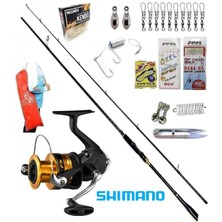 Oslo Shimano Fx 4000 274CM 8-42GR Zen Pro Karbon Kıyı Spin Olta Takımı Seti
