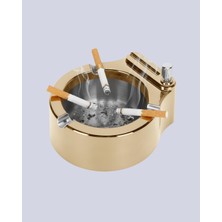 Dinç Store 44 Metal Küllük Gizli Ateşleme Sistemli Şık Tasarım Dinç Store