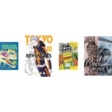 İş Bankası Kültür Yayınları Kerem ile Minik Canavarlar - Canavarlar Müzede + 3 Kitap Daha (Set)