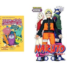 İş Bankası Kültür Yayınları Kerem ile Minik Canavarlar – Canavarlar Firarda + 1 Kitap Daha (Set)