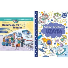 İş Bankası Kültür Yayınları Dünyayı Öğreniyorum – Demiryolu ve Trenler + 1 Kitap (Set)