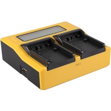 Patona 7557 Sony NP-FP50 NP-FH50 FV70 FV100  Piller Için Çiftli Şarj Cihazı