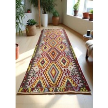 Cicim Halı El Dokuma Ege Kilim 166X341 cm