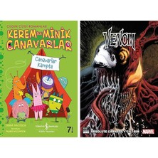 İş Bankası Kültür Yayınları Kerem Ile Minik Canavarlar - Canavarlar Kampta: Çılgın Çizgi Romanlar + 1 Kitap Daha (Set)