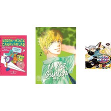 İş Bankası Kültür Yayınları Kerem ile Minik Canavarlar - Canavarlar Uçuyor + 2 Kitap Daha (Set)
