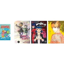 İş Bankası Kültür Yayınları Kerem ile Minik Canavarlar - Canavarlar Havuzda + 3 Kitap Daha (Set)