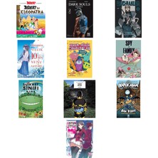 Alfa Yayınları Asteriks ile Kleopatra + 9 Kitap Daha (Set)