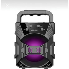 PremiumPort Taşınabilir Bluetooth Hoparlör, LED Işıklı, Extra Bass, Sd Kart ve USB ile