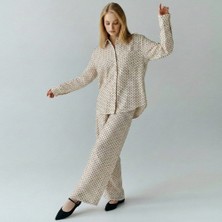 Qua Home Josef Kadın Müslin Pantolon Siyah