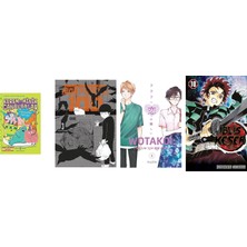 İş Bankası Kültür Yayınları Kerem ile Minik Canavarlar - Canavarlar Partide! + 3 Kitap Daha (Set)