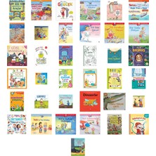 İş Bankası Kültür Yayınları 555 Eğlenceli Çıkartma - Araçlar + 36 Kitap (Set)
