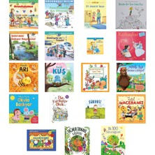 İş Bankası Kültür Yayınları Anaokulumuz Resimli Sözlüğüm: Dünyayı Öğreniyorum + 18 Kitap (Set)