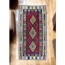 Cicim Halı El Dokuma Anadolu Kilim 100X200 cm