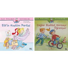 İş Bankası Kültür Yayınları Elif'in Ilk Kostüm Partisi: Ilk Okuma Kitabım + 1 Kitap (Set)