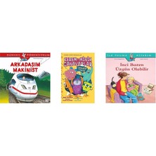 İş Bankası Kültür Yayınları Arkadaşım Makinist + 2 Kitap (Set)