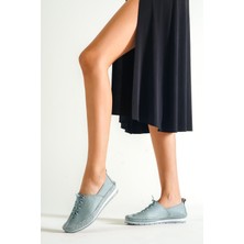 Tarçın Ayakkabı Tarçın Hakiki Deri Günlük Kadın Babet Ayakkabı TRC116-0051