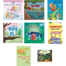 İş Bankası Kültür Yayınları Elif'in Ilk Kostüm Partisi: Ilk Okuma Kitabım + 7 Kitap (Set)