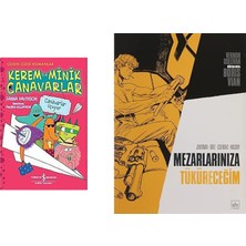 İş Bankası Kültür Yayınları Kerem ile Minik Canavarlar - Canavarlar Uçuyor + 1 Kitap Daha (Set)