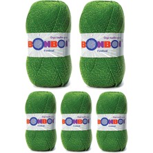 Ne Verelim Size 5 Adet Festival Simli Örgü Ipi Yünü Renk NO:235