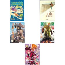 İş Bankası Kültür Yayınları Kerem ile Minik Canavarlar - Canavarlar Müzede + 4 Kitap Daha (Set)