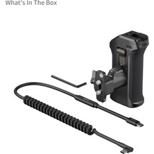 Smallrig 5235 Canon / Blackmagic Design Kameralar Için Tetikli Rec ile  Döner Yan Sap