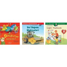 İş Bankası Kültür Yayınları Dinozorlar Markette! + 2 Kitap (Set)