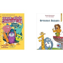 İş Bankası Kültür Yayınları Kerem ile Minik Canavarlar – Canavarlar Firarda + 1 Kitap (Set)