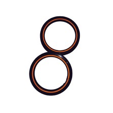 PremiumPort Turuncu Neon LED Işıklı 20CM Midrange Kapağı, Şık ve Modern Tasarım