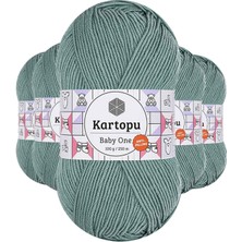 Ne Verelim Size 5 Adet Baby One Tüylenmeyen El Örgü Ipi Yünü Azur K493