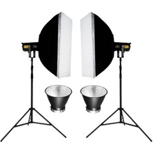 Patona COB-300 Watt Bi Color Iki'li Kit LED Video Işığı