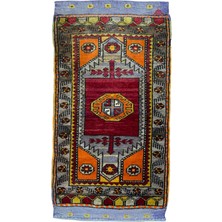 Cicim Halı El Dokuma Konya Halı 49X91 cm