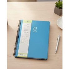 Gıpta 20X28 222-SEK Ajanda Turkuaz