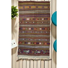 Cicim Halı El Dokuma Konya Kilim 127X241 cm