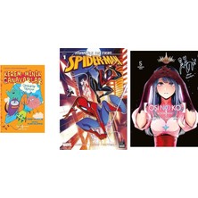 İş Bankası Kültür Yayınları Kerem ile Minik Canavarlar - Canavarlar Taşınıyor: Çılgın Çizgi Romanlar + 2 Kitap Daha (Set)