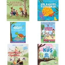 İş Bankası Kültür Yayınları Açgözlü Aslan ile Şefkatli Fare + 5 Kitap (Set)