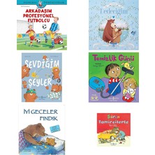 İş Bankası Kültür Yayınları Arkadaşım Profesyonel Futbolcu: Dünyayı Öğreniyorum + 5 Kitap (Set)