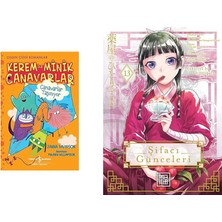 İş Bankası Kültür Yayınları Kerem ile Minik Canavarlar - Canavarlar Taşınıyor: Çılgın Çizgi Romanlar + 1 Kitap Daha (Set)