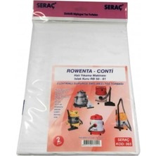 Ne Verelim Size Seraç Elektrik Süpürgesi Toz Torbası 2 Li Rowenta Conti