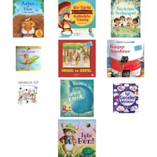 İş Bankası Kültür Yayınları Aslan ile Fare ve Diğer Masallar + 9 Kitap (Set)